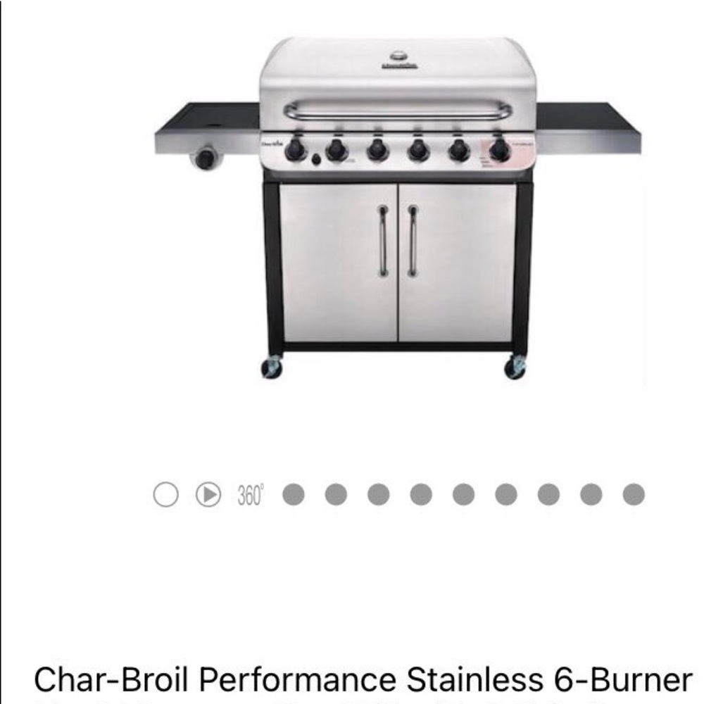 Charbroil grill 6 burner